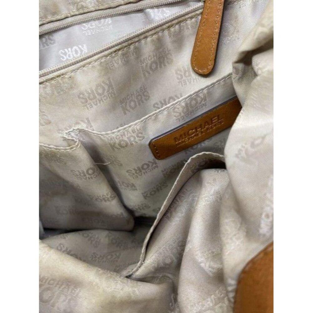 michael kors in need of tlc tanbrown leatherwicker - Picture 8 of 11